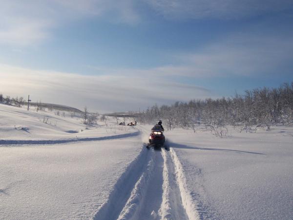 finlande - motoneige